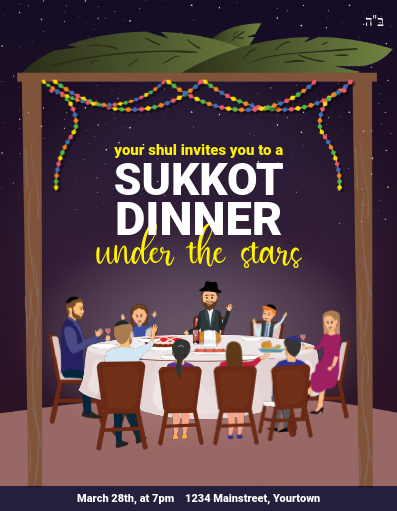 Sukkot Dinner Under the stars