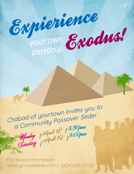 Experience Exodus Flyer