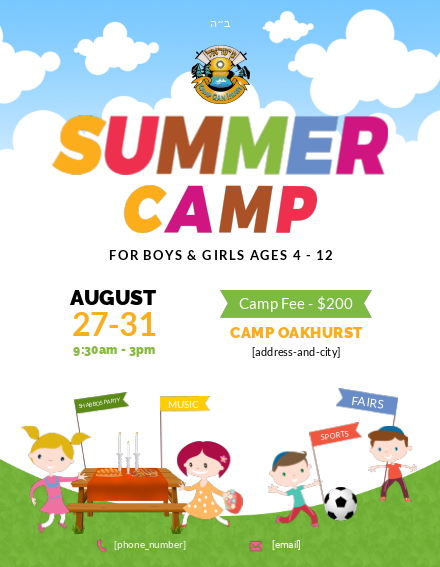 Camp #3 Flyer