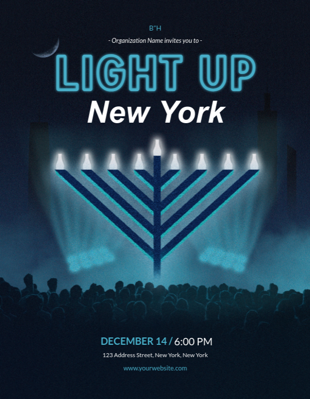 Light Up New York 2 Flyer