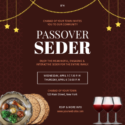 Passover Sader2 - Social Media