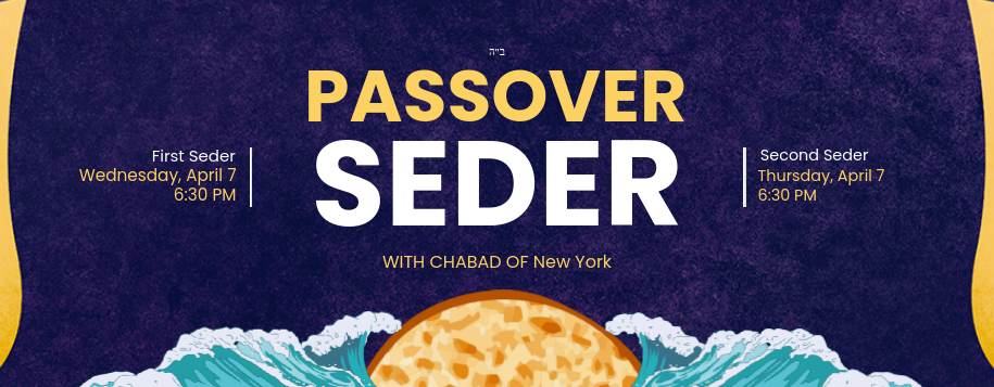 Passover Seder 7 Banner