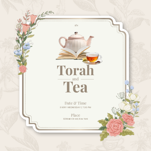 Torah & Tea Social Media