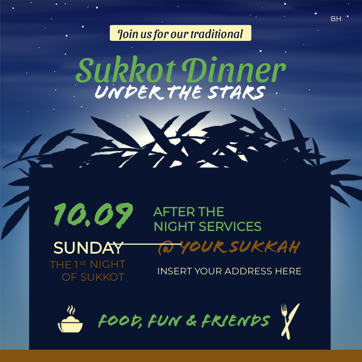 Sukkos Dinner Under The Stars Social Media