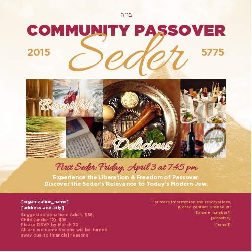 Passover Seder 2014 Social Media