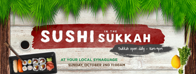 Sushi in the Sukkah Web Banner
