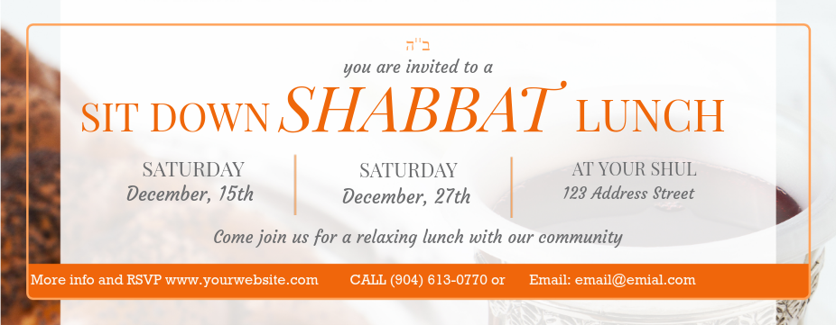 Community Shabbat Kiddush Web Banner