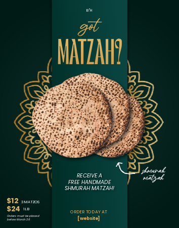 Got Matzah 2 Flyer