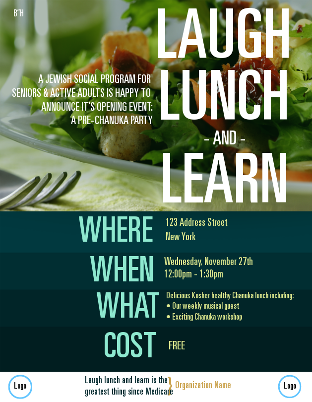 Lunch and Learn Flyer &amp; Web Graphic