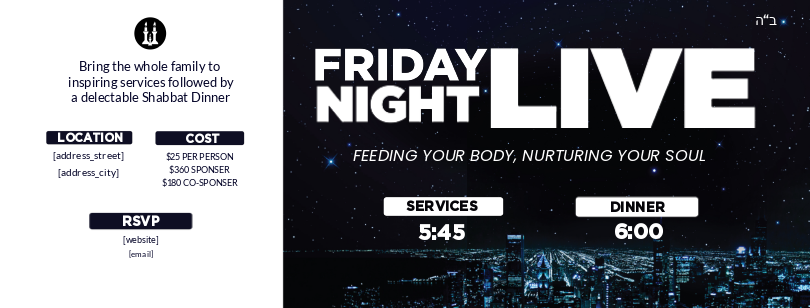 Friday Night Live Web Banner