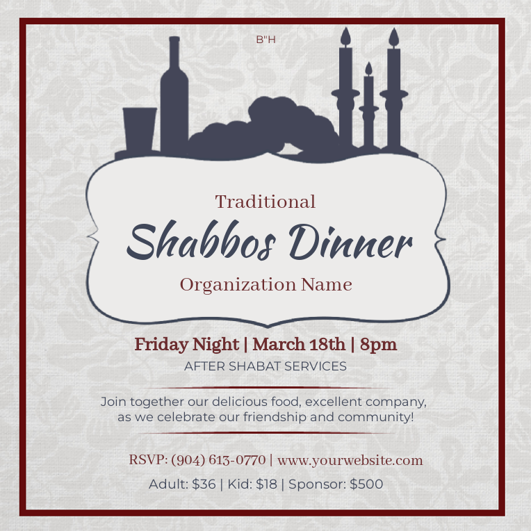 Fancy Shabbos Dinner 1 Social Media