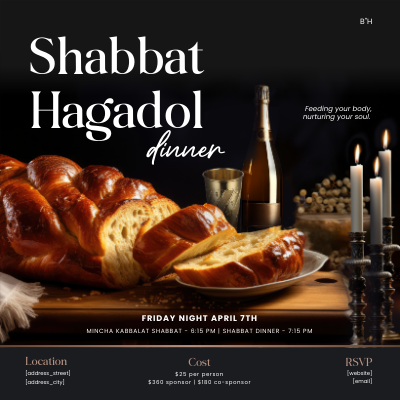 Shabbat Hagadol Social Media1